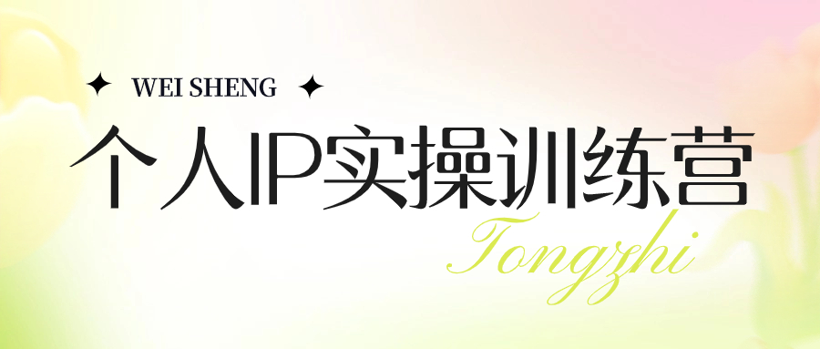 透透糖2023个人IP实操训练营 - 金米资源网-金米资源网